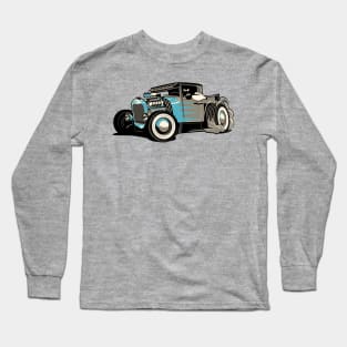 Cartoon retro hot rod Long Sleeve T-Shirt